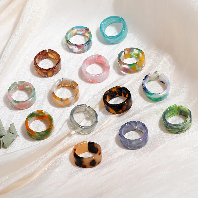 clear plastic rings