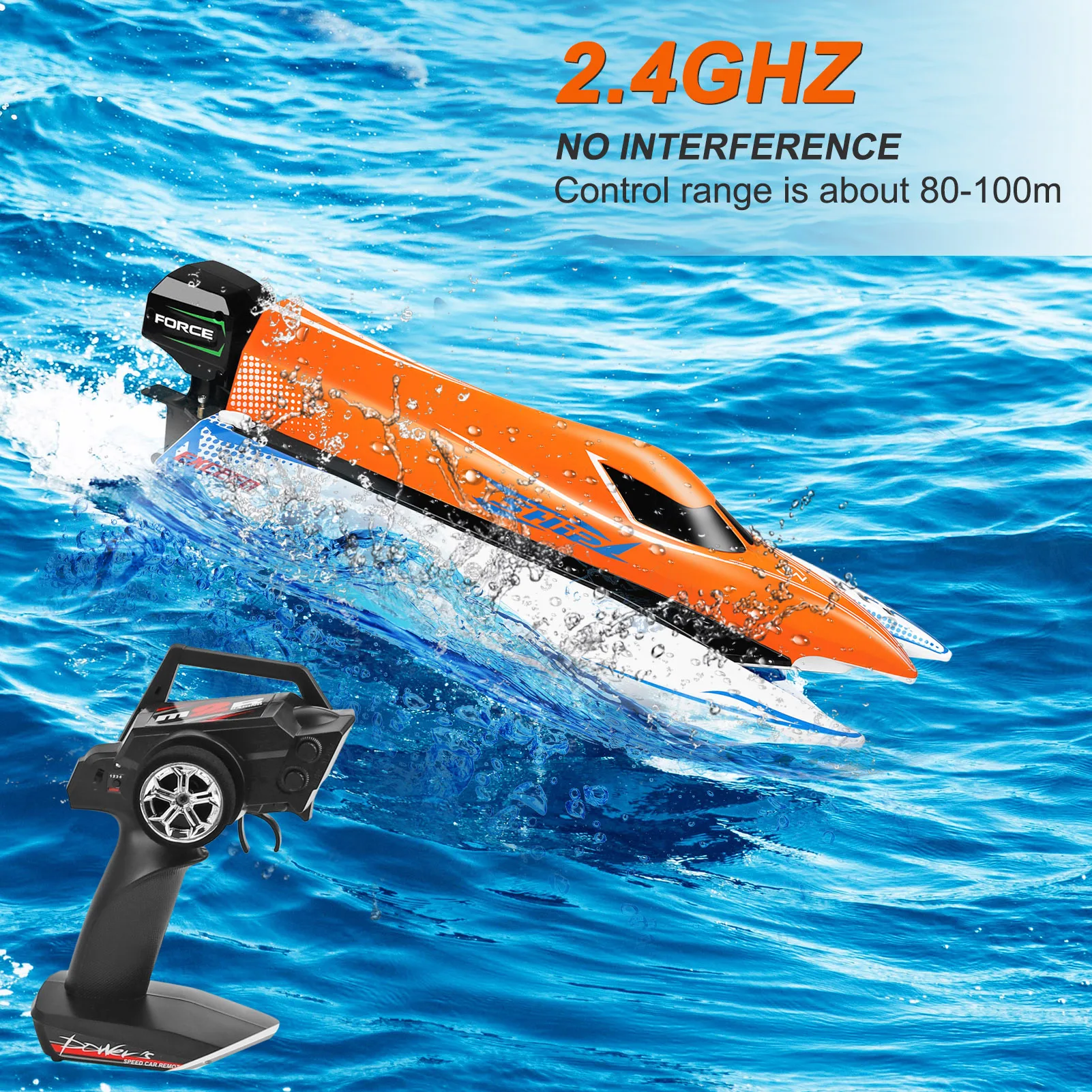 New Arrival HOSHI Wltoys WL915-A RC Boat 2.4GHz RC E45KM/H High Speed Boat Max Power Toys Gifts for Children