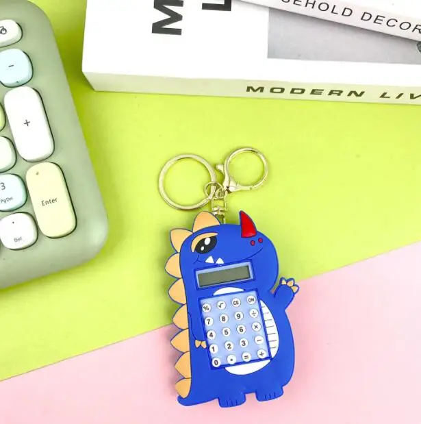 Botu Sanrio Kawaii Keychain Anime Kuromi Creative Calculator Mini Maze 