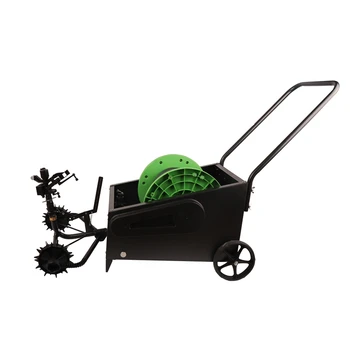 Mechanical Fully Automatic Irrigation Garden Water Hose Reel Cart Traveling  Sprinkler Cart