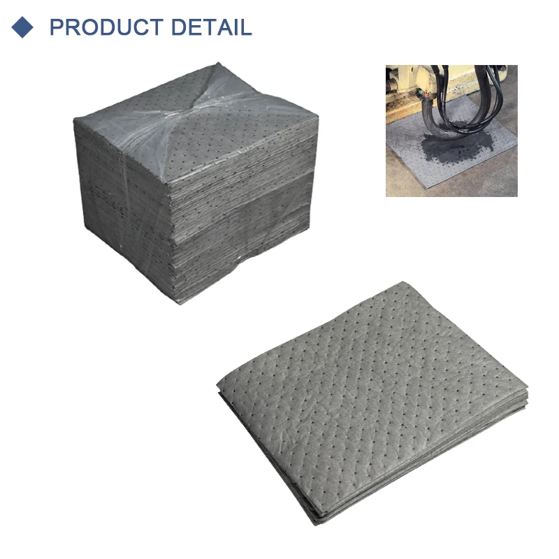 35mm Thickness Acid/alkali/oilresistant 100 Pp Oil Absorbent Pads