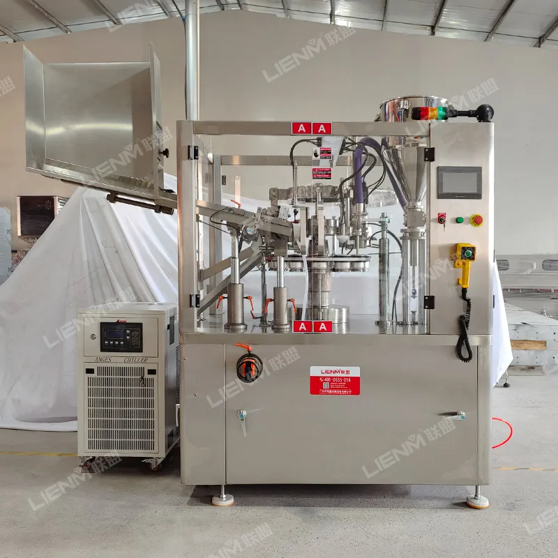 Factory Automatic Tube Filling and Sealing Machine Plastic Pipe Making Machine Soap Case Lotion Soft Alu Plastic in Plastic