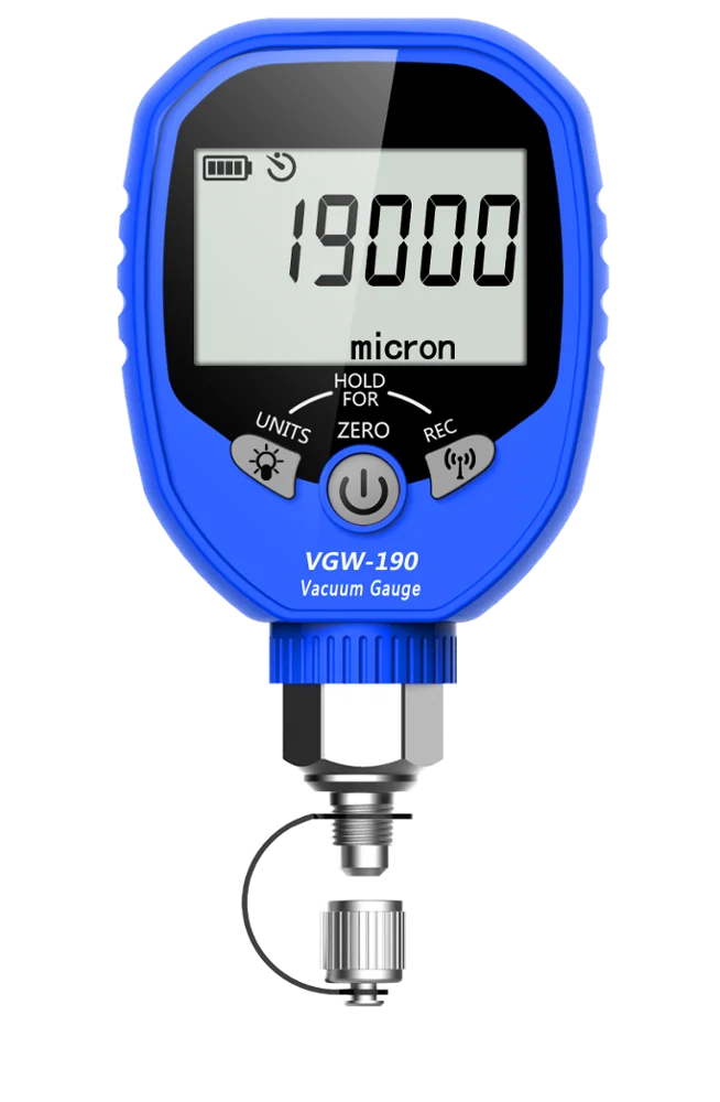 Wireless Digital Vacuum Gauge Temperature Tester Vgw-190 Meter Pressure ...