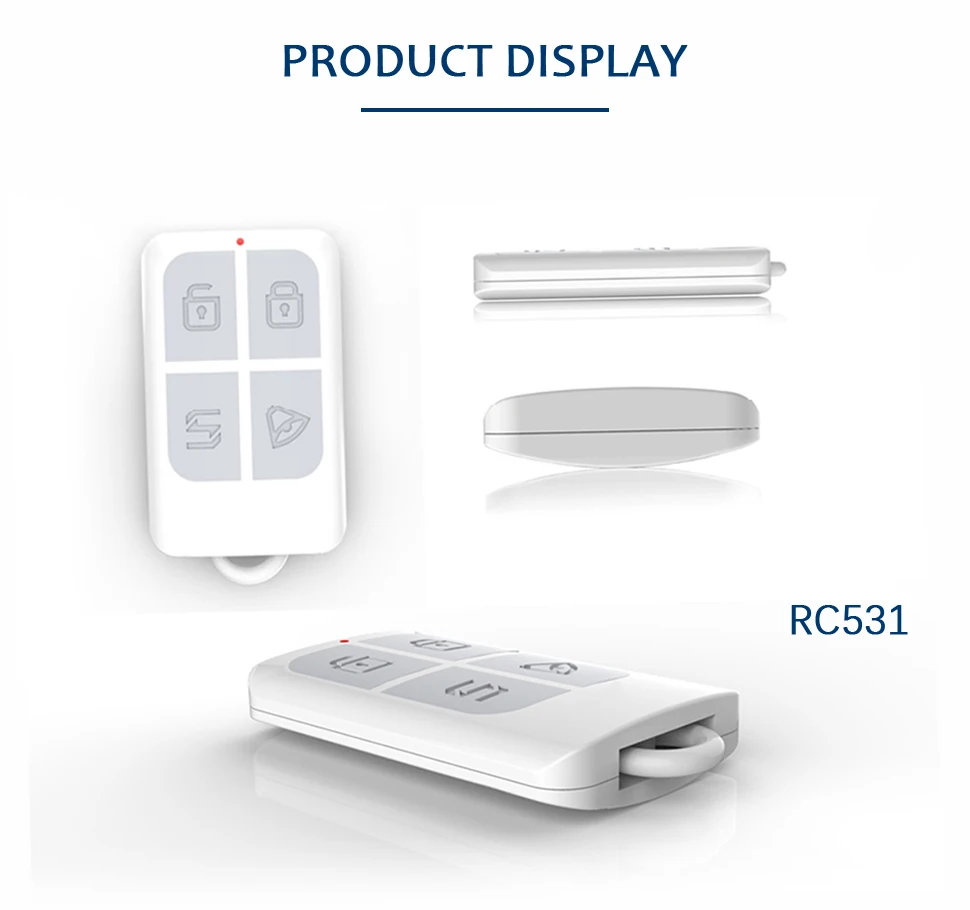 Kerui Burglar Alarm Security Accessories Portable Wireless Remote Control