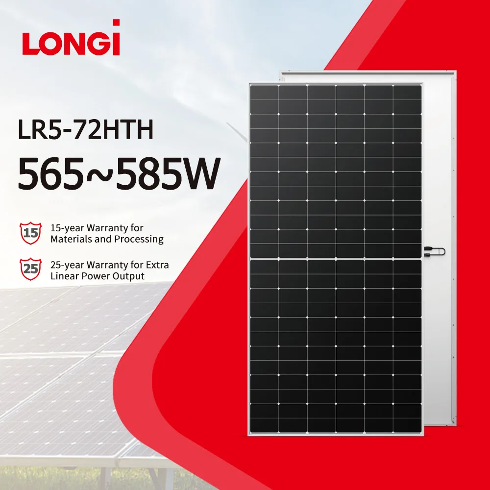 Longi Hi-MO X6 Explorer Solar Panel 565W-585W | High Efficiency