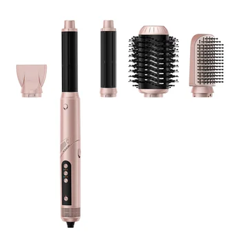 Foldable Hair Dryer Flex Style Air Styling & Drying System, Powerful Brush & Multi-Styler with Auto-Wrap Curlers