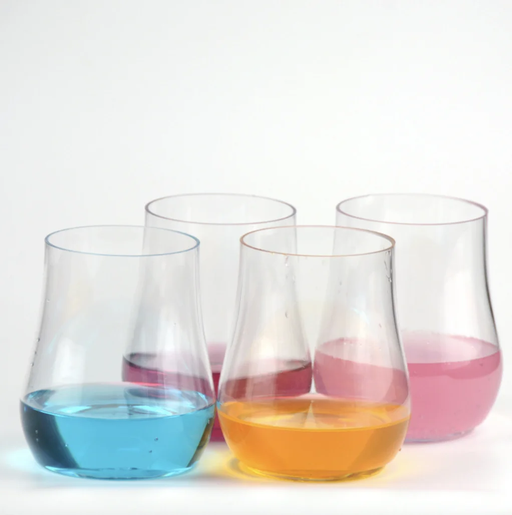 Wpack 12oz 14oz 15oz 20oz 21oz 22oz Unbreakable Tritan Stemware Plastic