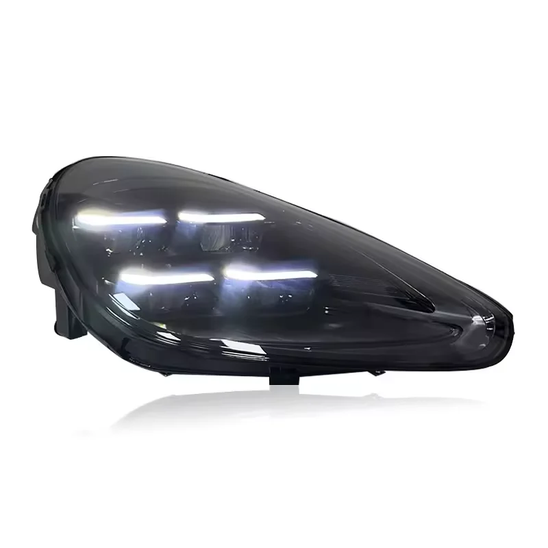 SJC Auto Car Accessories Matrix Style LED Headlights for Porsche Cayenne 958 2011-2017 New 2024 Pdls Style 958.1 958.2 Headlight