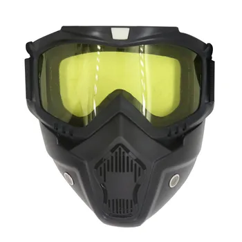 High quality factory-sold removable motorcycle mask helmet UV protective protective cover windproof riding mask