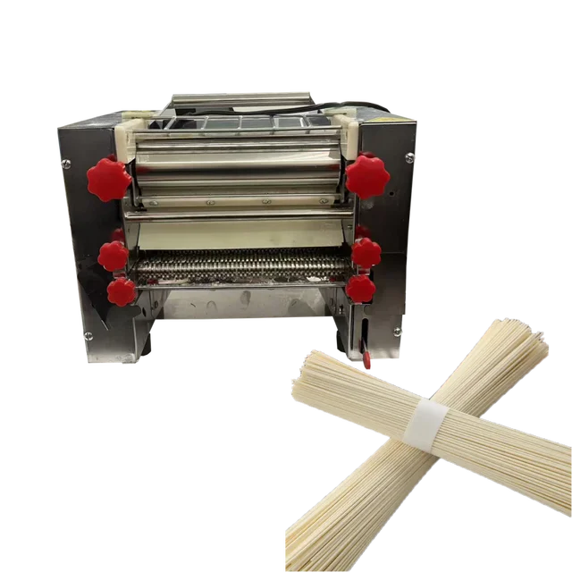 Professional Noodle Cutter Pasta Cutting Machine Electric Dumpling Wonton Maker Table Top Dough Sheeter