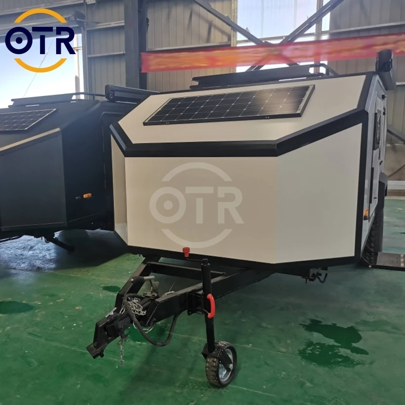 Overland Caravan Camping_Trailers Solar American Standard Trailer Camping Off Road Caravan Camper Van Rv Trailer