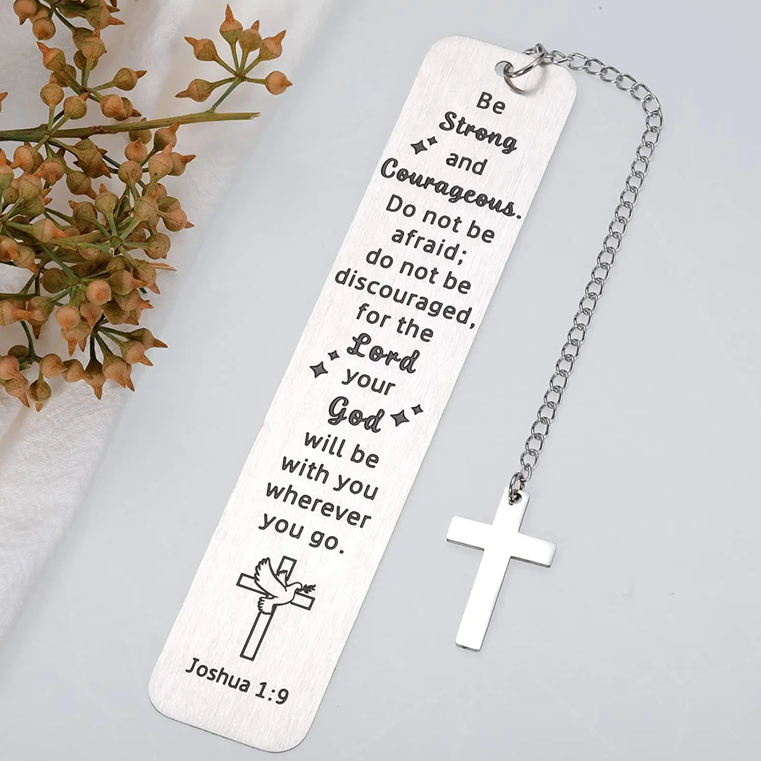 Set De 8 Marcapáginas "Promesas De Dios", Regalos Cristianos Para