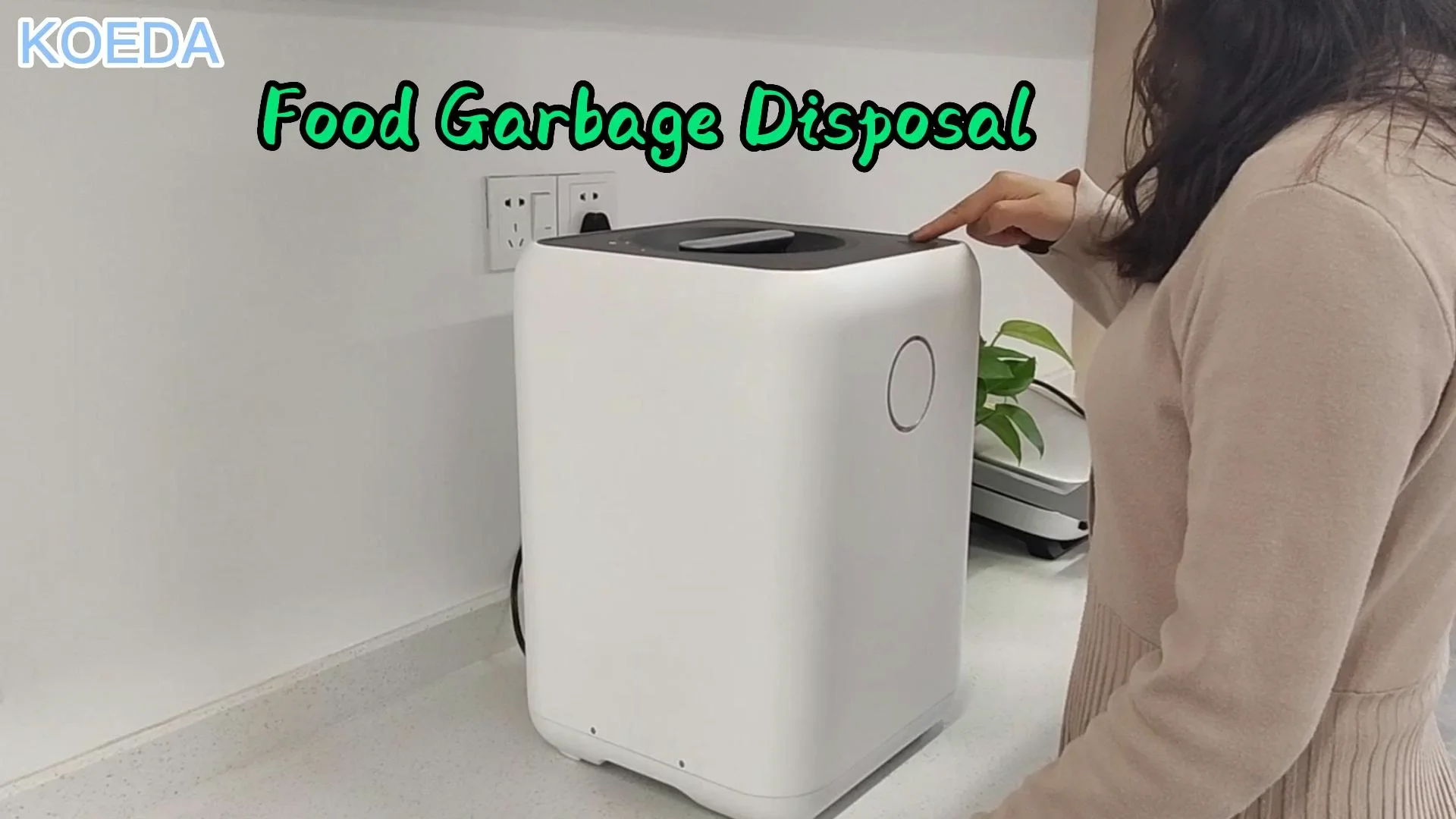 2023 Manufacturer Food Waste Grinder Compost Machine Nonsmell Super