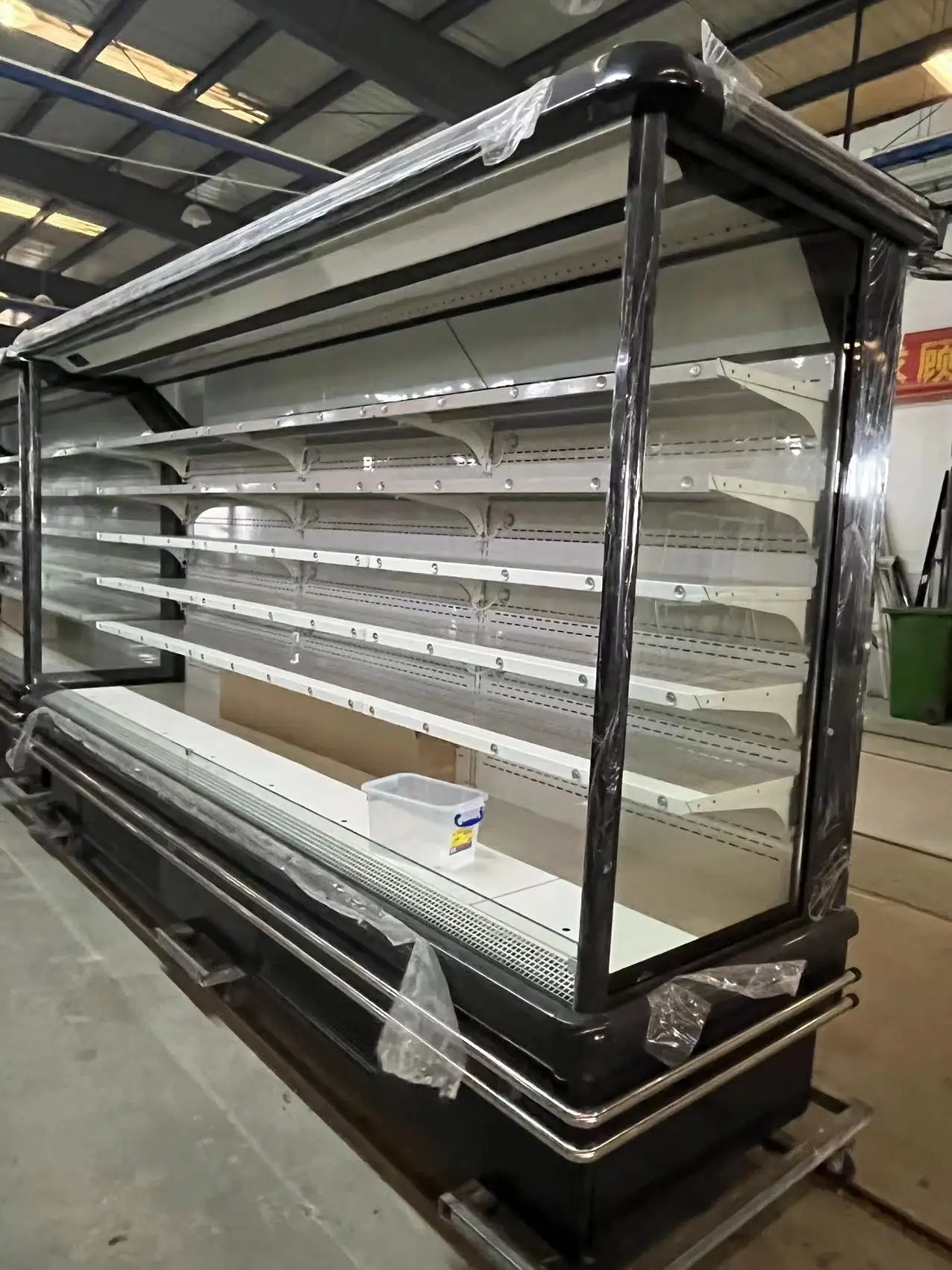 Large Display Fridge Commercial Large Supermarket Display Fridge Refrigerator for Milk ...