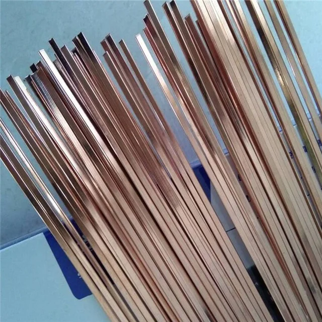 Free Sample Bcup2 1.3*3.2*500 0% Silver Copper Phosphorus Brazing Rod