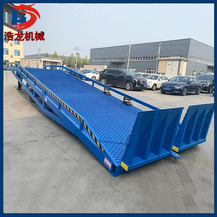 Mobile Hydraulic Container Loading And Unloading Platform Forklift Ramp ...