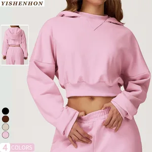 YSH Autumn & Winter Custom Women's Essentials Hoodie & Sweatshirts Women's Outdoor Sport Loose and Versatile Casual Clothes