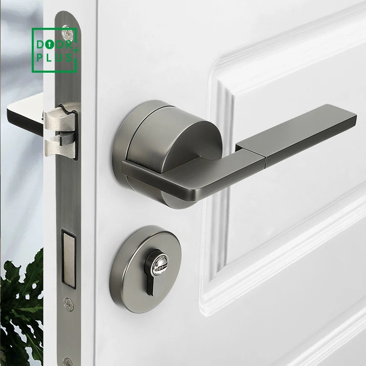 Современные Простые золотые дверные ручки Doorplus для интерьера мебели дверей дверных ручек