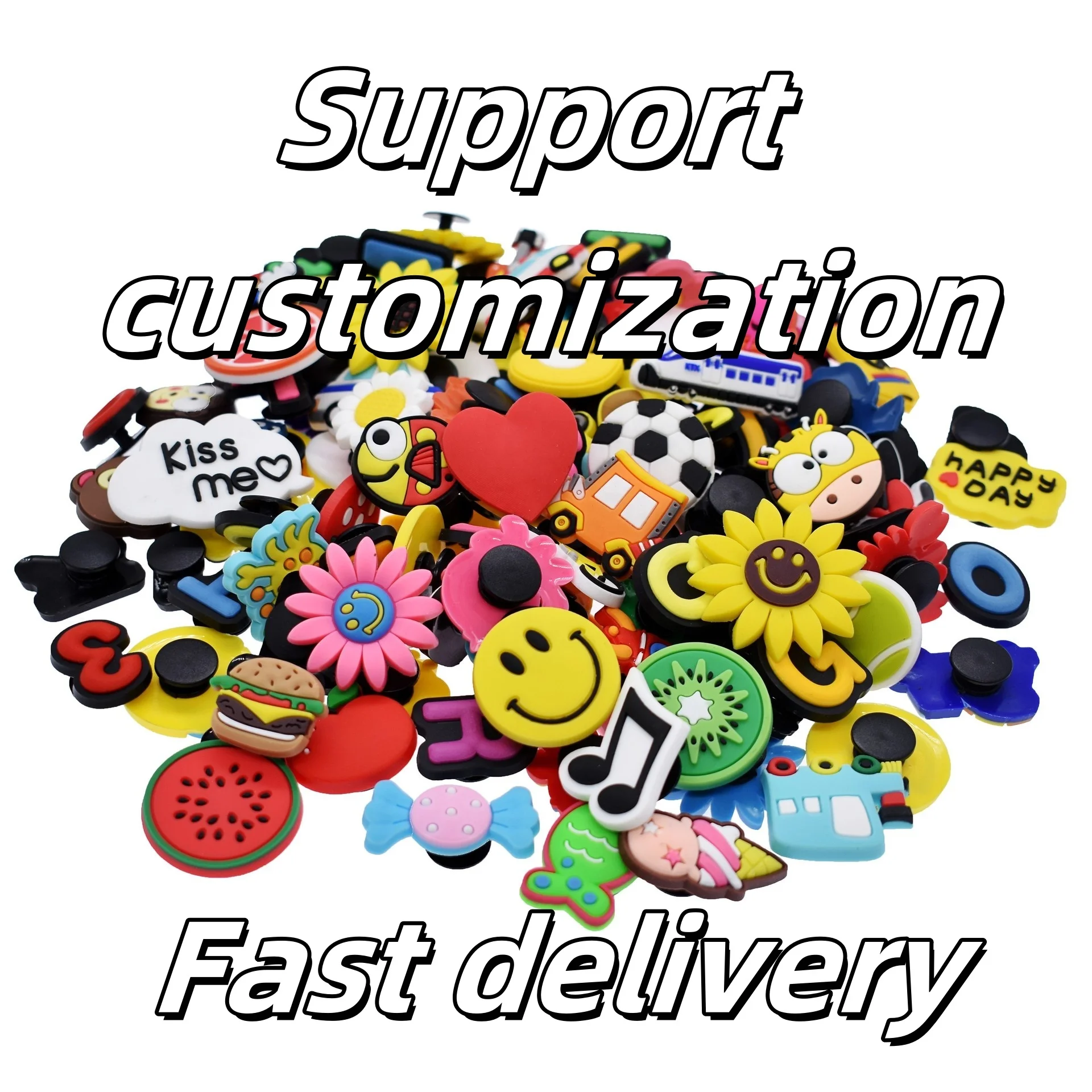 Sport Football Fan Clog Charm Soccer Star Cristiano Ronaldo and Messi  Football Team Shoe Charms Wholesale Pvc Clog Charms