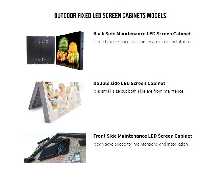 Waterproof LED Display Screen Panels for Outdoor Advertising