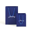 Sapphire Blue/White cardboard