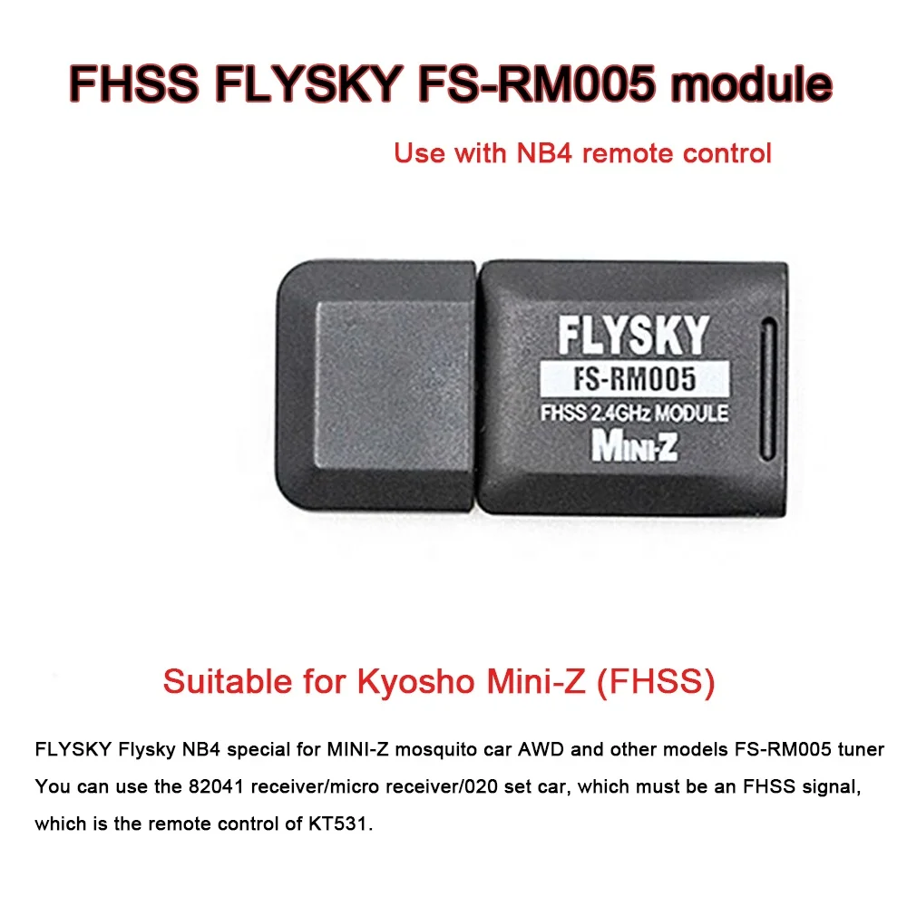 FLYSKY NB4 Mini Z FHSS 2.4ghz Module FS-RM005 for Kyosho RC Cars