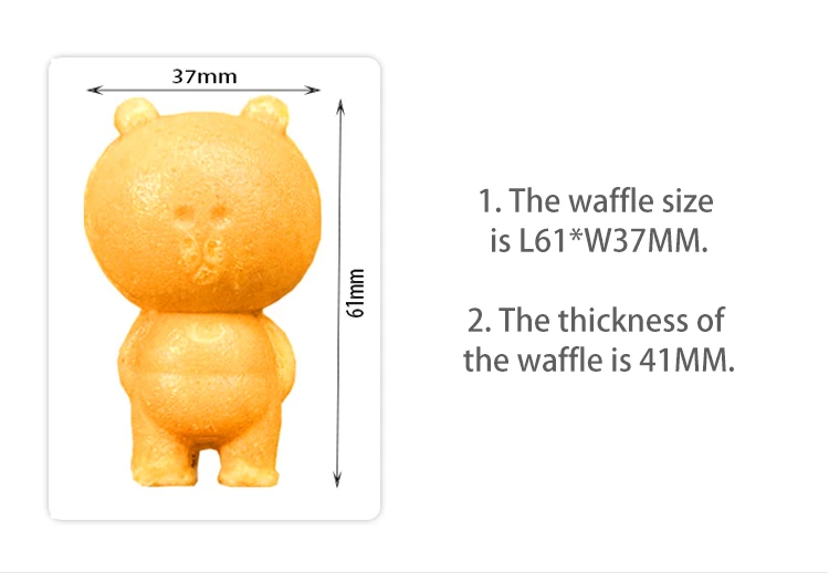【sleepwalker】TANNUKI Waffle BigT M Amazon.com: Electric Taiyaki Fish Waffle Maker Machine, 110V