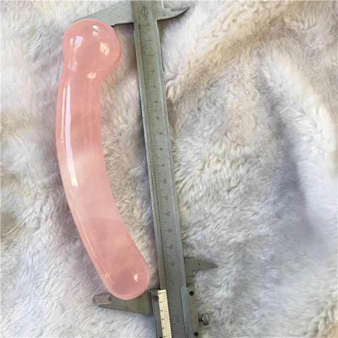 Natural Rose Quartz Wand Massage Crystal Wand for Wholesale
