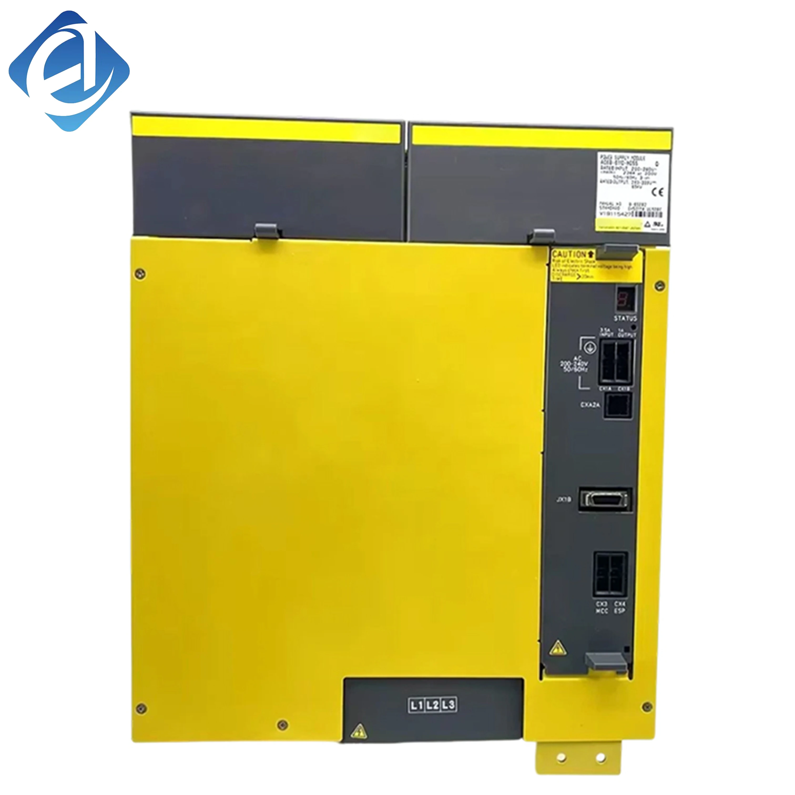 Új, eredeti A06B-6110-H055 típusú Fanuc αi‑B tápegységmodul stabil teljesítménykimenettel és átfogó védőfunkciókkal. Stabil tápellátást biztosít a szervo- és főorsó-fokozók számára