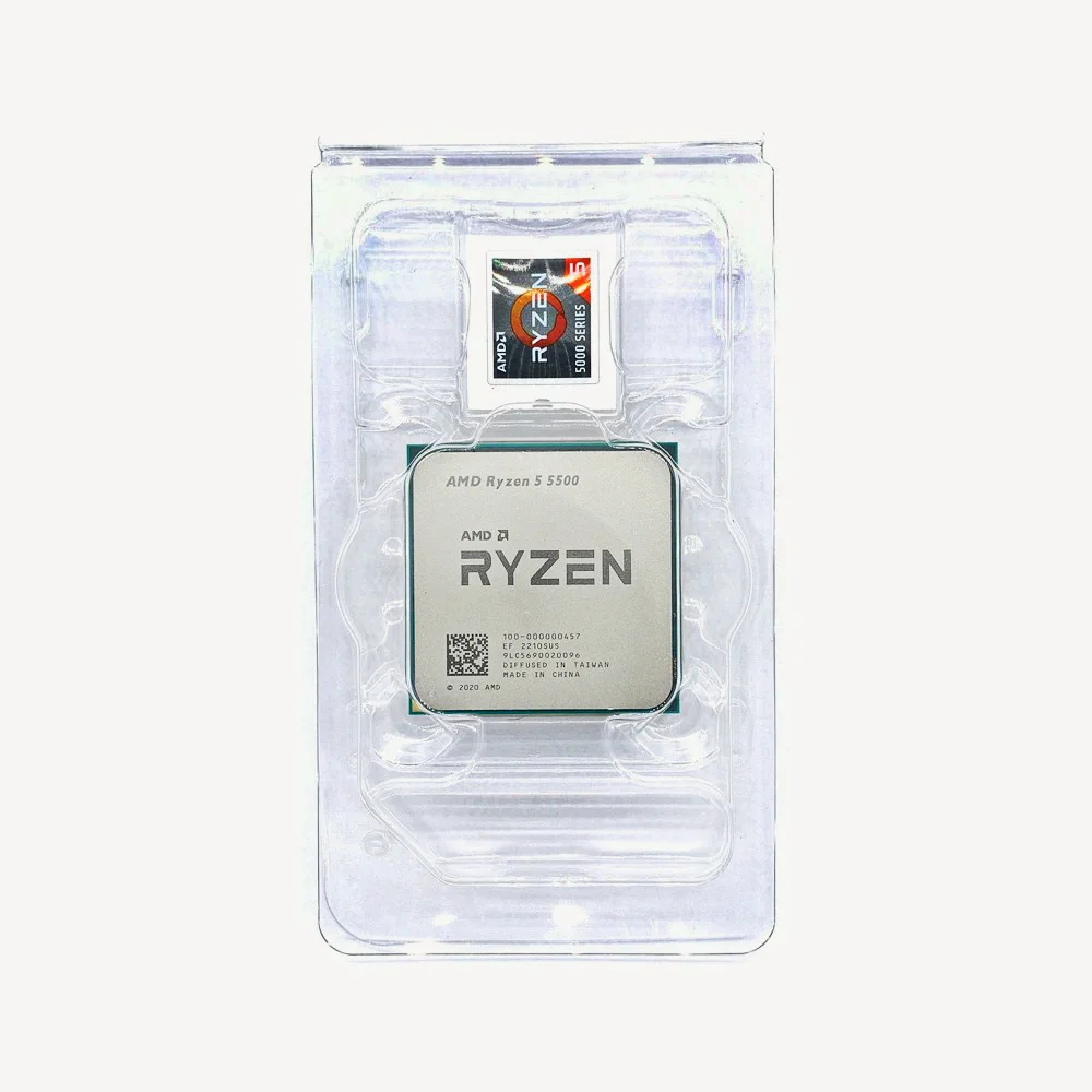NEW CPU AMD Ry-zen 5 5500 R5 5500 3.6GHz 6 Core 12 Thread CPU 7NM