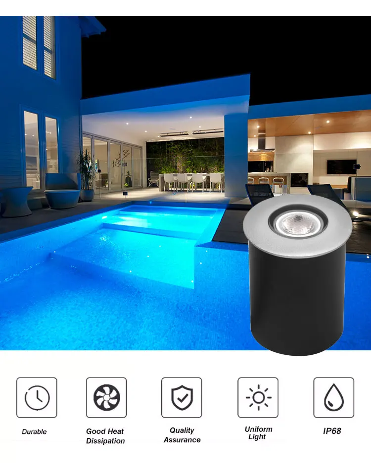 Mini Ip68 Under Water Light Submersible Led Lights Led Swimming Pool