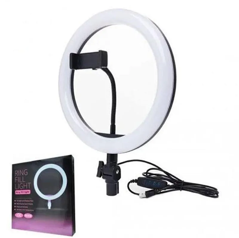 Lumière annulaire YouTube 10 pouces, lumière de remplissage pour vidéo de téléphone portable, diffusion en direct de célébrités sur Internet, offre spéciale