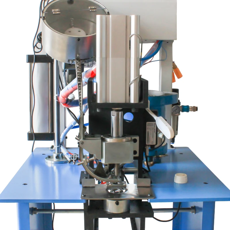 Fully Automatic Pneumatic Eyelet Punching Machine Grommet Attaching