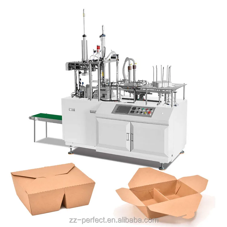Chicken Parchment Small Automatic Cardboard Lunch Box Maker