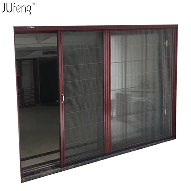 Convenience Trackless Folding Screen Door with Taiwan PP Mesh