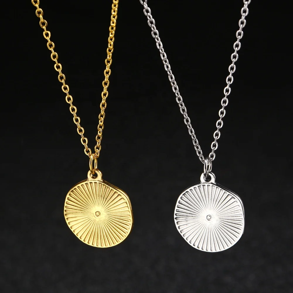 MECYLIFE スイス 10ラッペン ヘルヴェティア連邦 チャームペンダント ミニマリスト向け ステンレススチール製 通貨コインネックレス