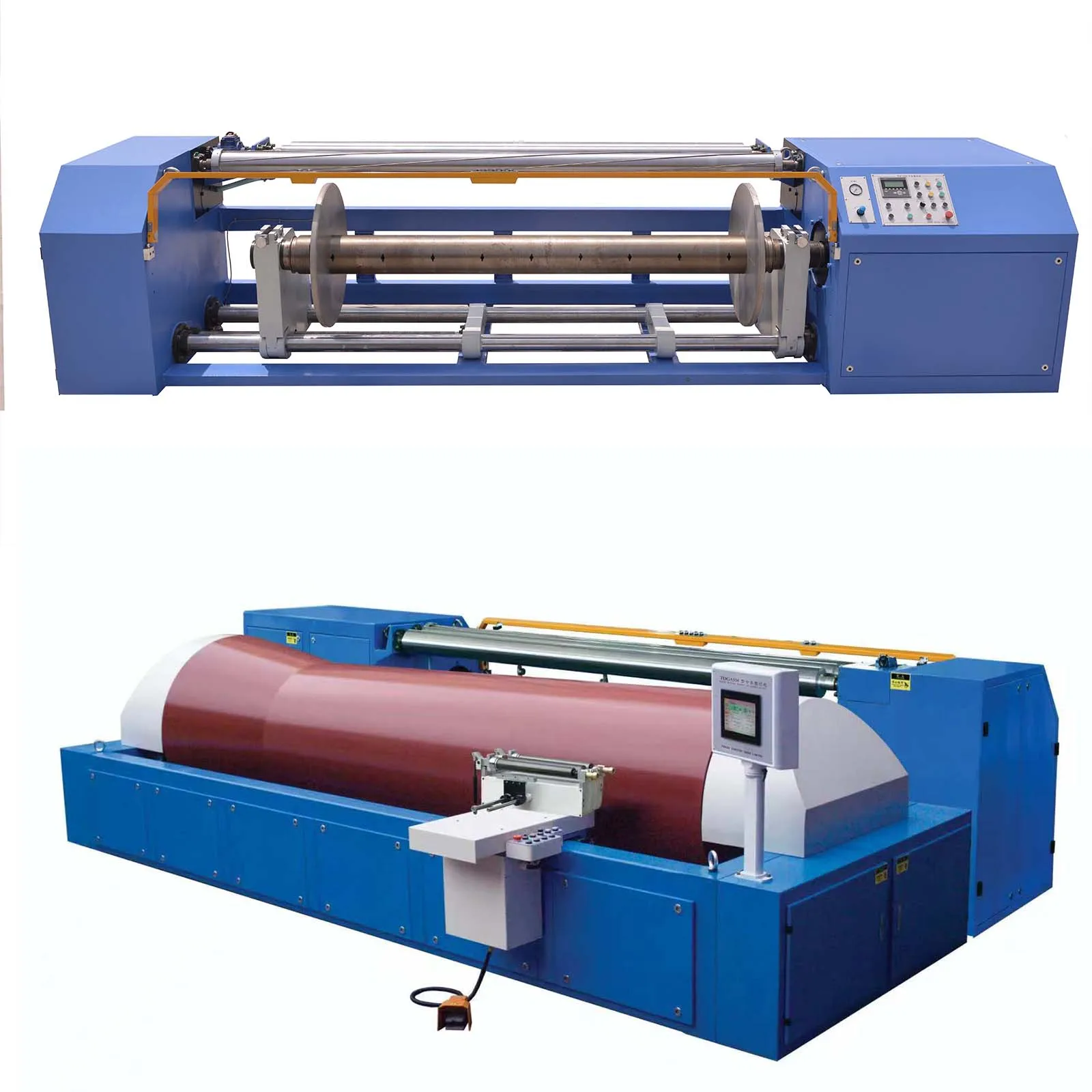 TONGDA Tdga558 Compact Design Sectional Warping Machine for Small-Scale Weaving Workshops
