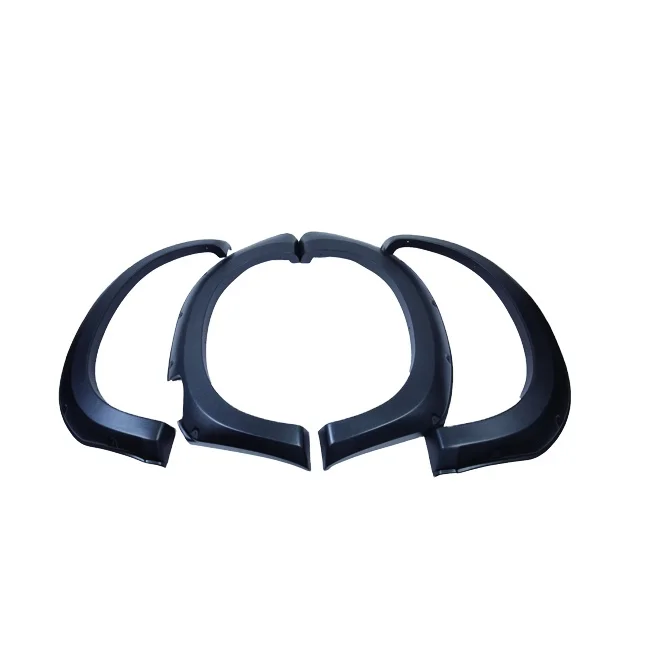 ABS Fender Flare for Isuzu Dmax 4x4 off Road Body Parts with Textured Finish ABS Material Black Color  Car Fender