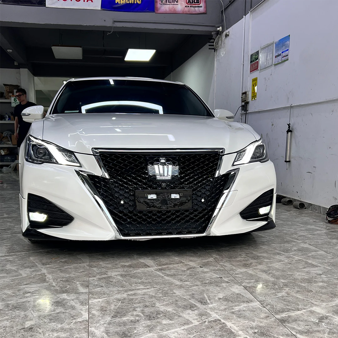 High Quality Custom OEM Upgrade Front Rear Bumper Body Kit for Toyota Crown Athlete 2013-2014 2015-2018