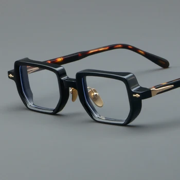 2024 new vintage square acetate optical eyewear frame men spectacle Frames Eyeglasses women