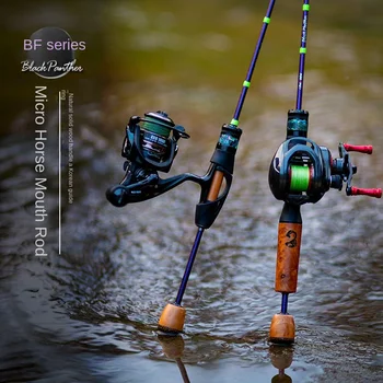 CHEERY BPUL Micro Horse Mouth Carbon Luya Single Straight & Gun Handle Fishing Rod 0.4kg Korea Guide Ring Specialized – Rod – view 3