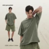 retro gray green