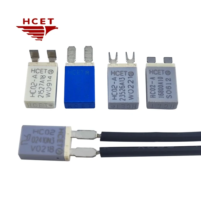 For HCET HC02 Motor Overload Protector Thermal Switch 12V 24V for Car Window Wiper DC Motor Switches Product Category