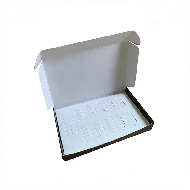 custom die cut 2ml vial boxes with adhesive stickers  printed thermal paper labels for pharmaceutical packaging  barcodes-0