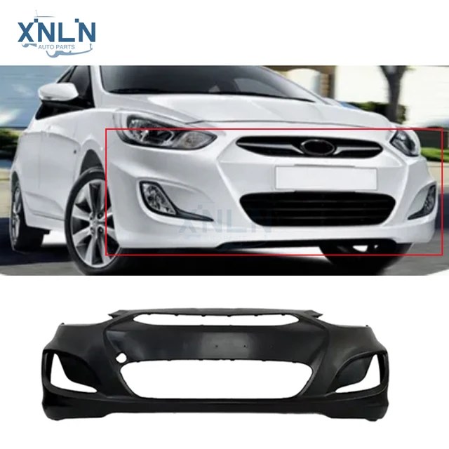 86511-1R000 Auto Body Parts OEM Replacement Car Bumpers Front Bumper for Hyundai Accent 2011 Customized