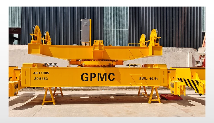 Standard Automatic Container Lifting Spreader Bar Equipment Container ...