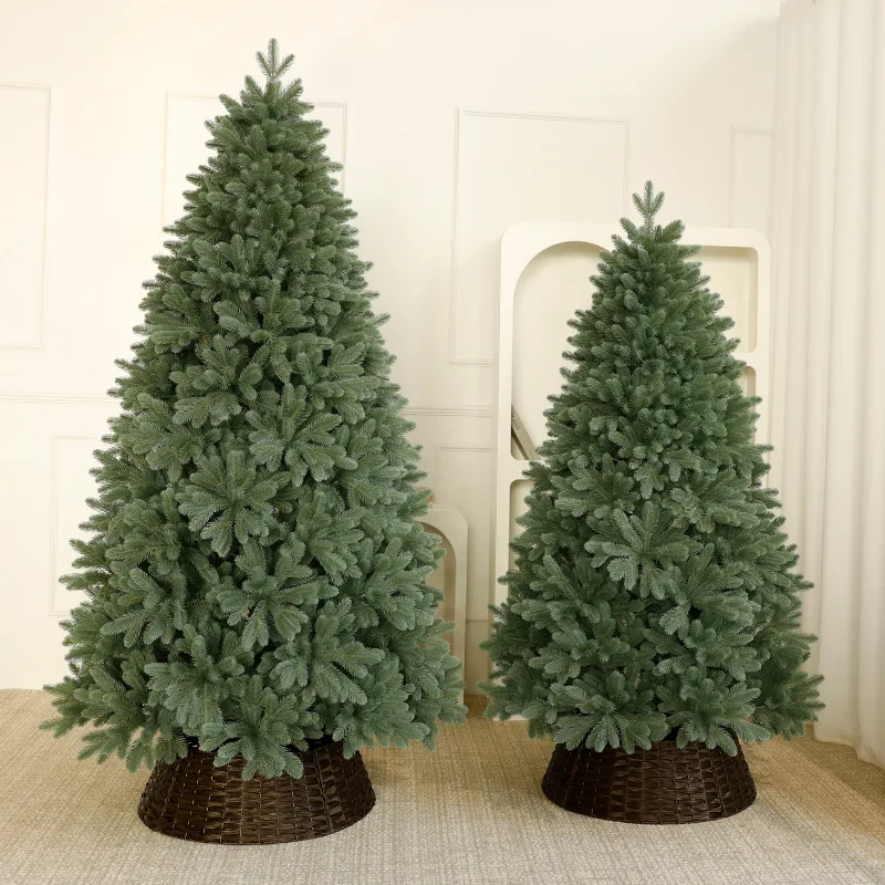 High Quality Eco-Friendly PE Material Christmas Tree Giant White Artificial with Stand for Holiday Decor