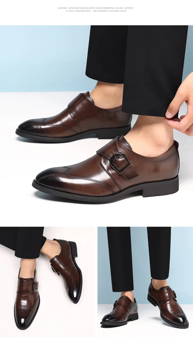 New Style Fashion Leather Formal Shoes Mens Oxford Dress Shoes For ...