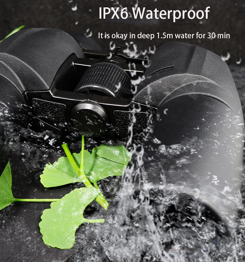 Binoculars Powerful Metal IPX6 Waterproof Hunting Night Vision