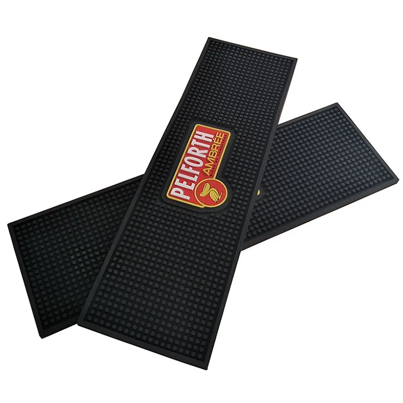 Factory Free Sample PVC Bar Mat Non-slip Eco-Friendly CE Certified Customized with Logo